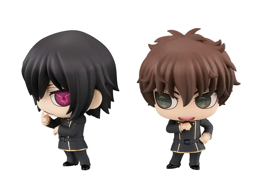 Megahouse Code Geass Chimi-Mega Buddy! Lelouch Lamperouge & Suzaku Kururugi Two-Pack Pom Pom Tina