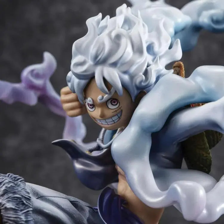 Megahouse One Piece Portrait of Pirates WA-MAXIMUM Monkey D. Luffy Gear 5 Pom Pom Tina