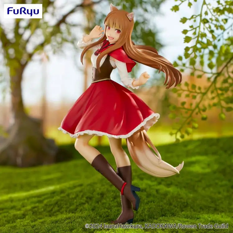 FuRyu Spice and Wolf Trio-Try-iT Holo Red Hood Ver. Pom Pom Tina