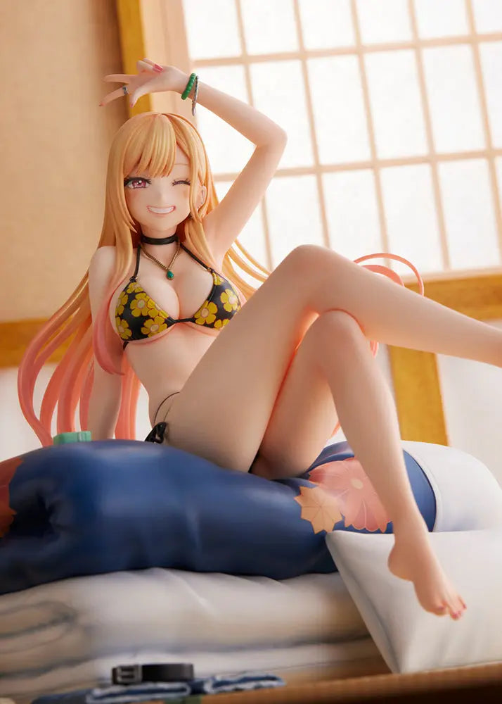 Aniplex My Dress-Up Darling Marin Kitagawa Sitting Swimsuit Ver. 1/7 Scale Pom Pom Tina