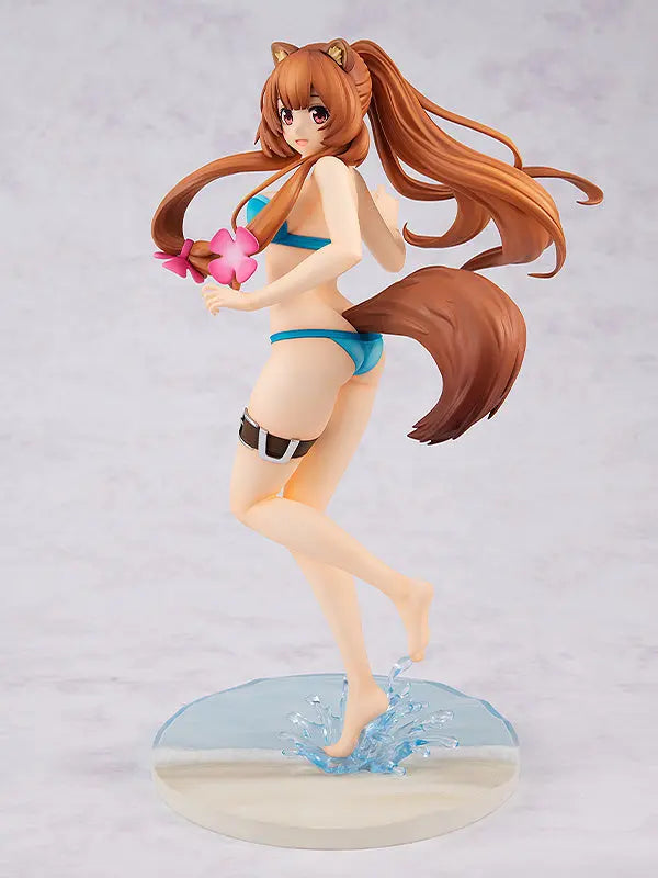 Kadokawa The Rising of the Shield Hero Raphtalia Swimsuit Ver. 1/7 Scale Pom Pom Tina
