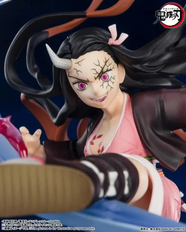 Bandai Spirit Demon Slayer Kimetsu no Yaiba FiguartsZERO Nezuko Kamado Pom Pom Tina
