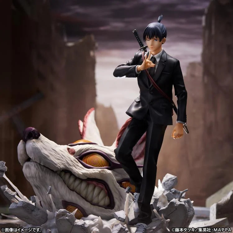 Estream Chainsaw Man Aki Hayakawa 1/7 Scale Shibuya Scramble
