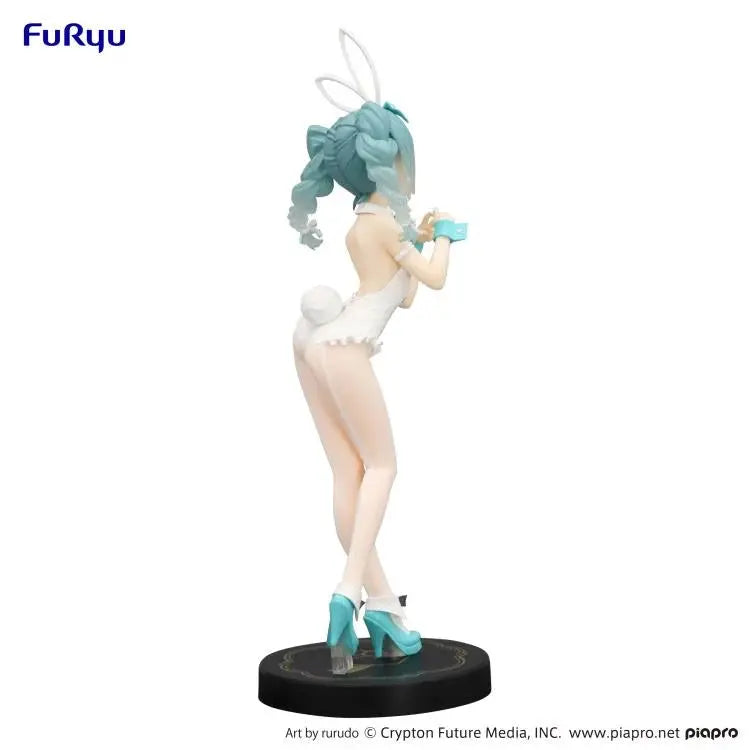FuRyu Vocaloid BiCute Bunnies Hatsune Miku Rurudo White Color Ver. Pom Pom Tina