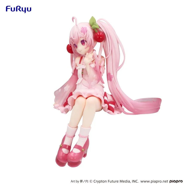 FuRyu Vocaloid Sakura Miku 2025 Ver. Noodle Stopper