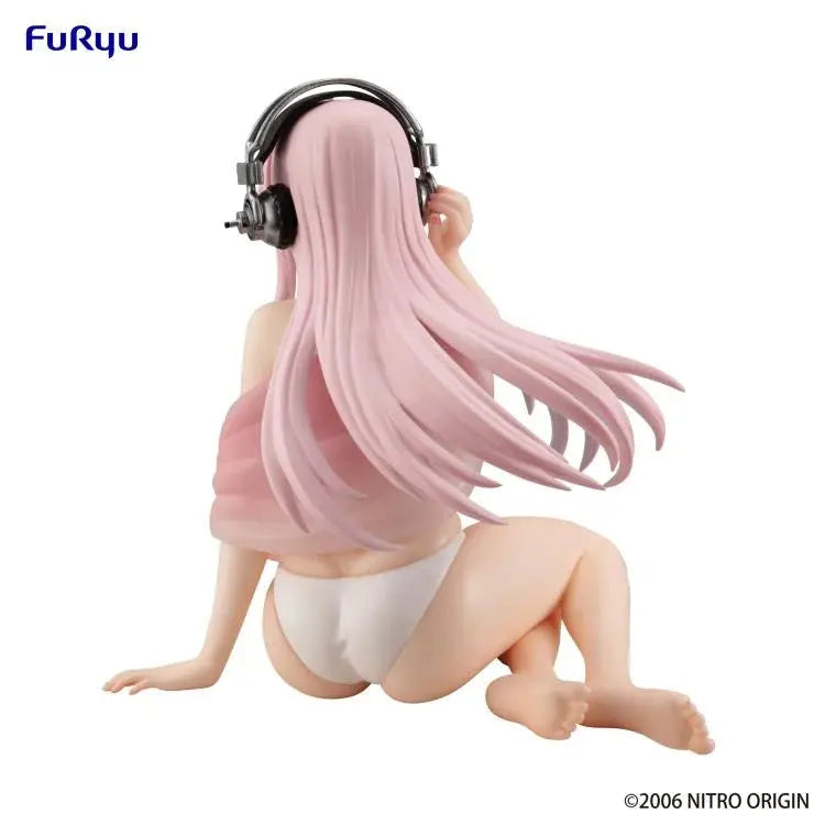 FuRyu Nitroplus Super Sonico Summer Memories Ver. Noodle Stopper Figure Pom Pom Tina