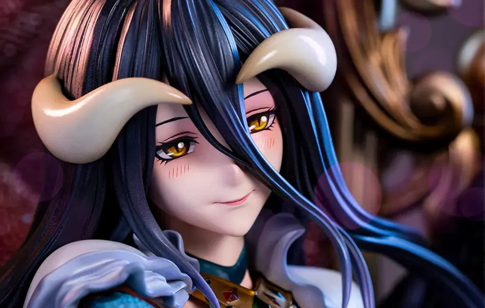 Starexva Overlord Albedo 1/4 Scale Resin Statue Pom Pom Tina
