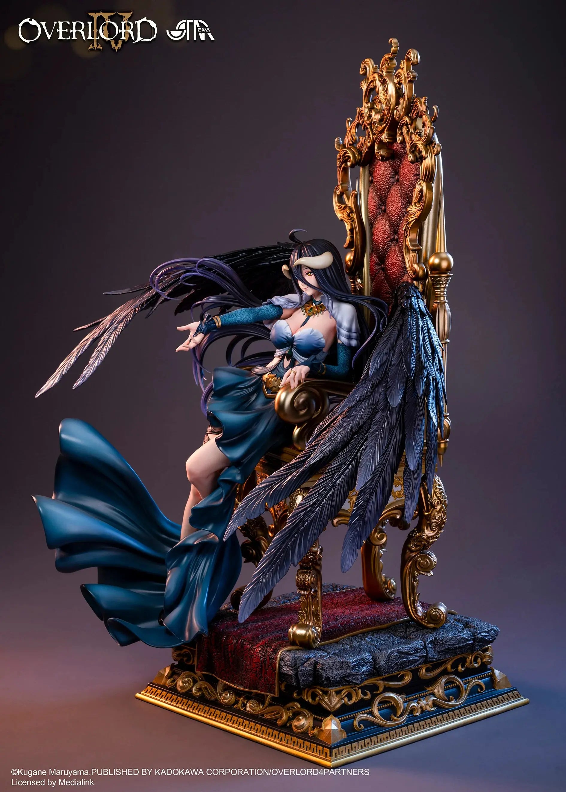 Starexva Overlord Albedo 1/4 Scale Resin Statue Pom Pom Tina