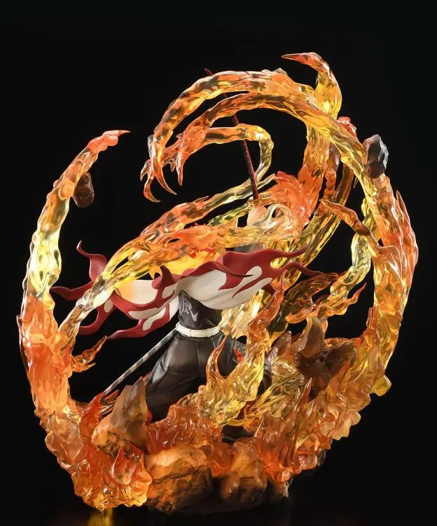 Bellfine Demon Slayer: Kimetsu no Yaiba Kyojuro Rengoku DX Ver. 1/8 Scale Pom Pom Tina