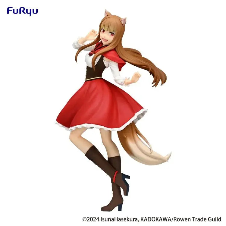 FuRyu Spice and Wolf Trio-Try-iT Holo Red Hood Ver. Pom Pom Tina