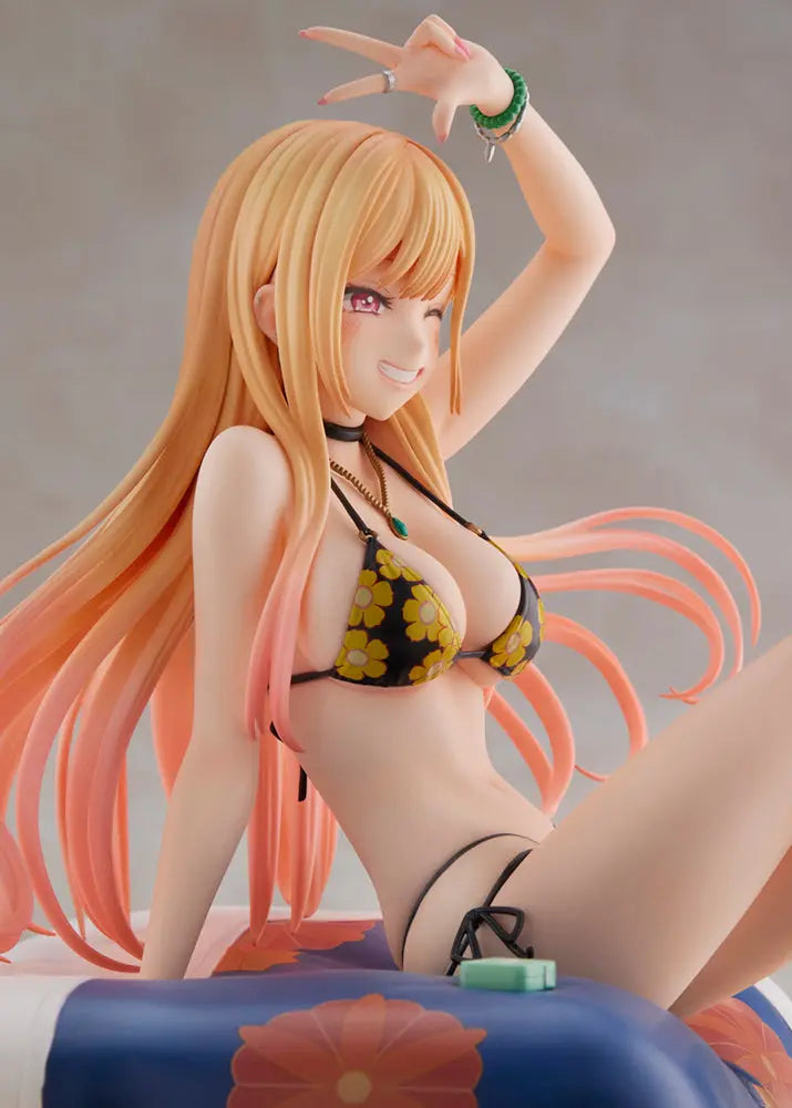 Aniplex My Dress-Up Darling Marin Kitagawa Sitting Swimsuit Ver. 1/7 Scale Pom Pom Tina