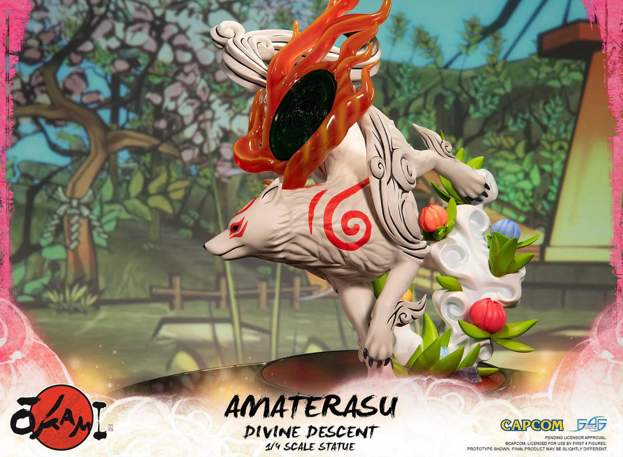 First 4 Figure Amaterasu Divine Descent 1/4 Scale