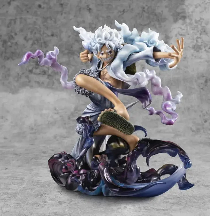 Megahouse One Piece Portrait of Pirates WA-MAXIMUM Monkey D. Luffy Gear 5 Pom Pom Tina