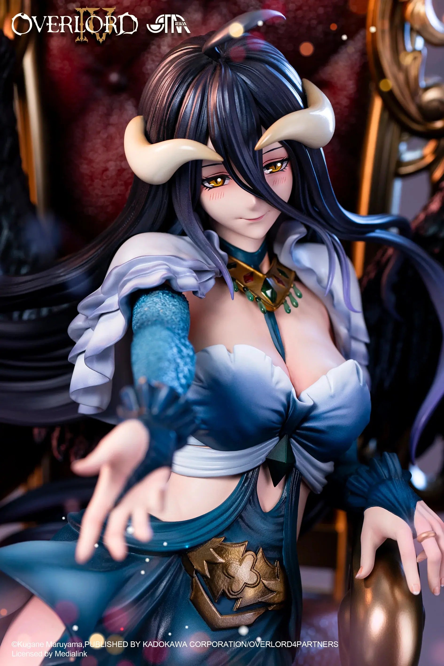 Starexva Overlord Albedo 1/4 Scale Resin Statue Pom Pom Tina