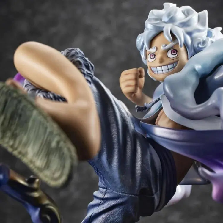 Megahouse One Piece Portrait of Pirates WA-MAXIMUM Monkey D. Luffy Gear 5 Pom Pom Tina