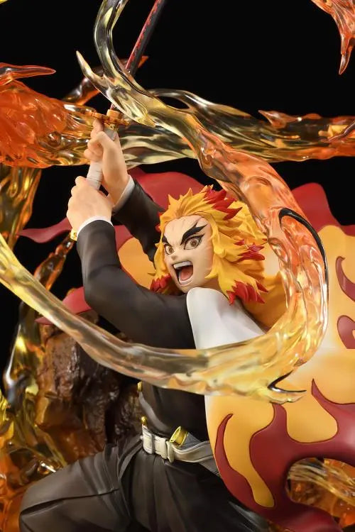 Bellfine Demon Slayer: Kimetsu no Yaiba Kyojuro Rengoku DX Ver. 1/8 Scale Pom Pom Tina