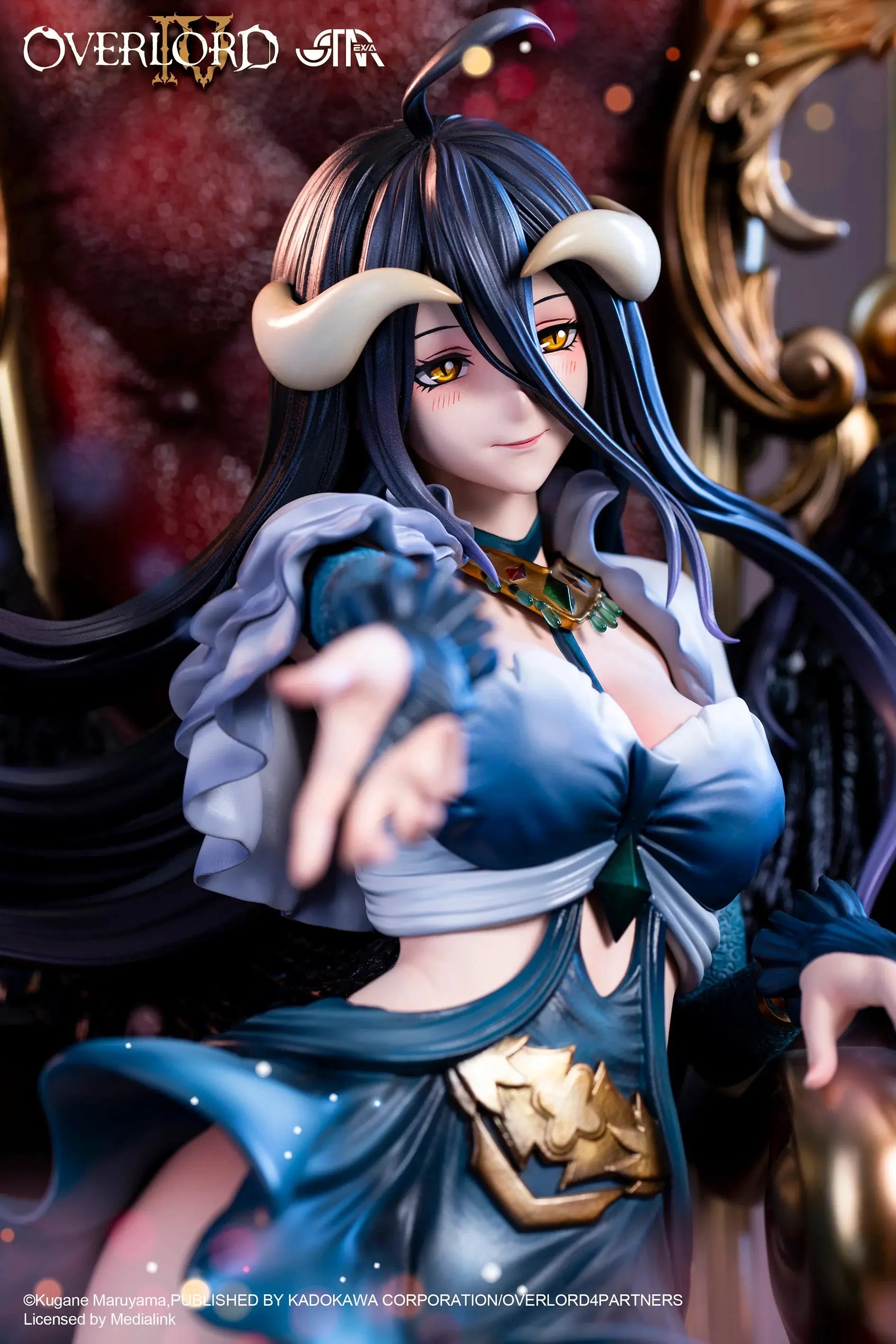 Starexva Overlord Albedo 1/4 Scale Resin Statue Pom Pom Tina