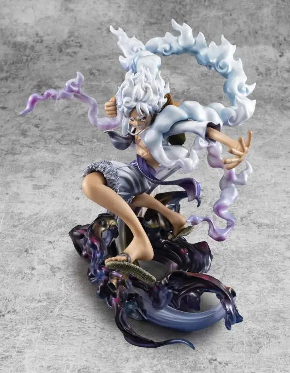 Megahouse One Piece Portrait of Pirates WA-MAXIMUM Monkey D. Luffy Gear 5 Pom Pom Tina