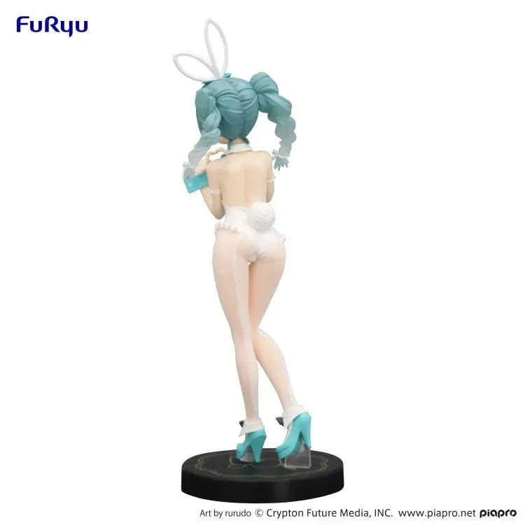 FuRyu Vocaloid BiCute Bunnies Hatsune Miku Rurudo White Color Ver. Pom Pom Tina