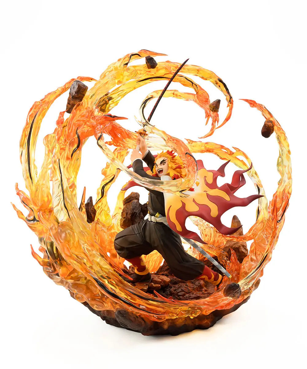 Bellfine Demon Slayer: Kimetsu no Yaiba Kyojuro Rengoku DX Ver. 1/8 Scale Pom Pom Tina