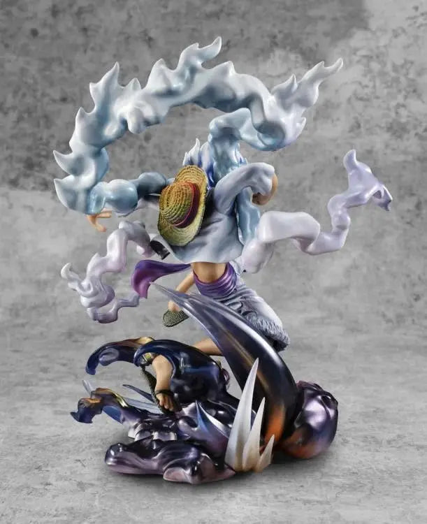 Megahouse One Piece Portrait of Pirates WA-MAXIMUM Monkey D. Luffy Gear 5 Pom Pom Tina