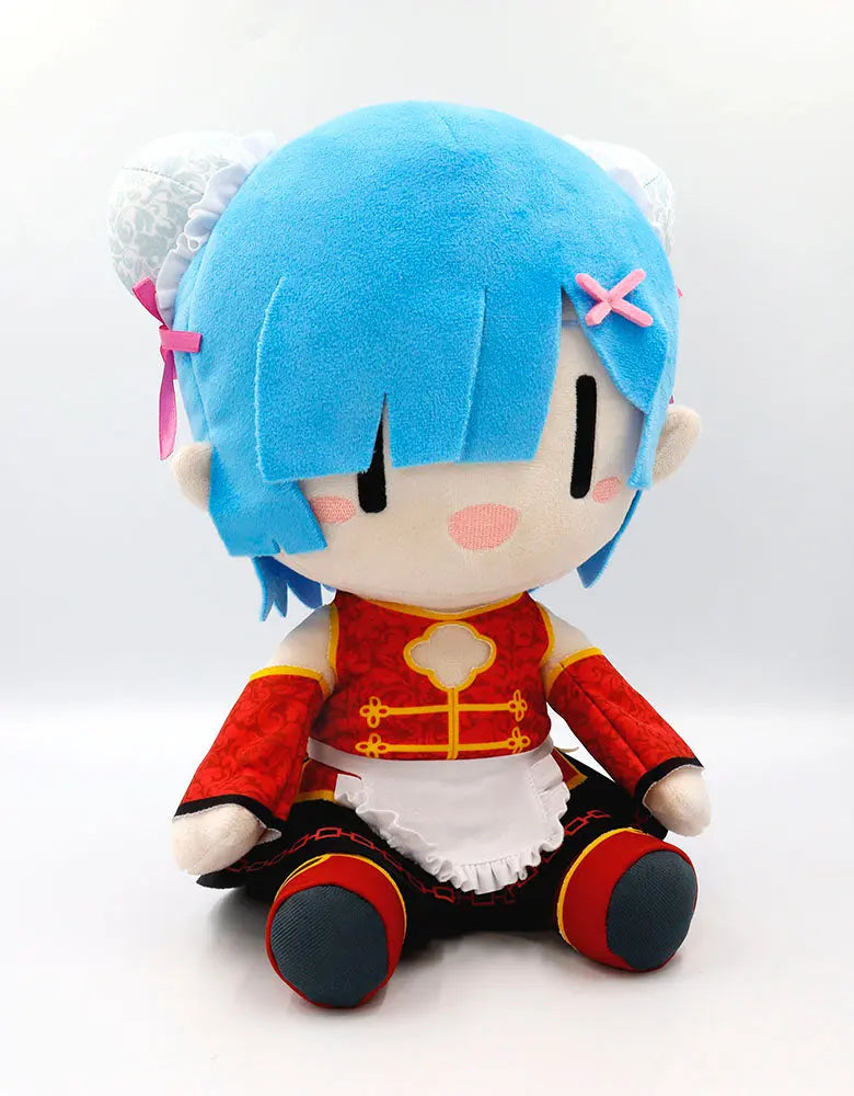 Taito Re:Zero Starting Life in Another World Rem Mandarin Dress Ver. Big Plush Pom Pom Tina