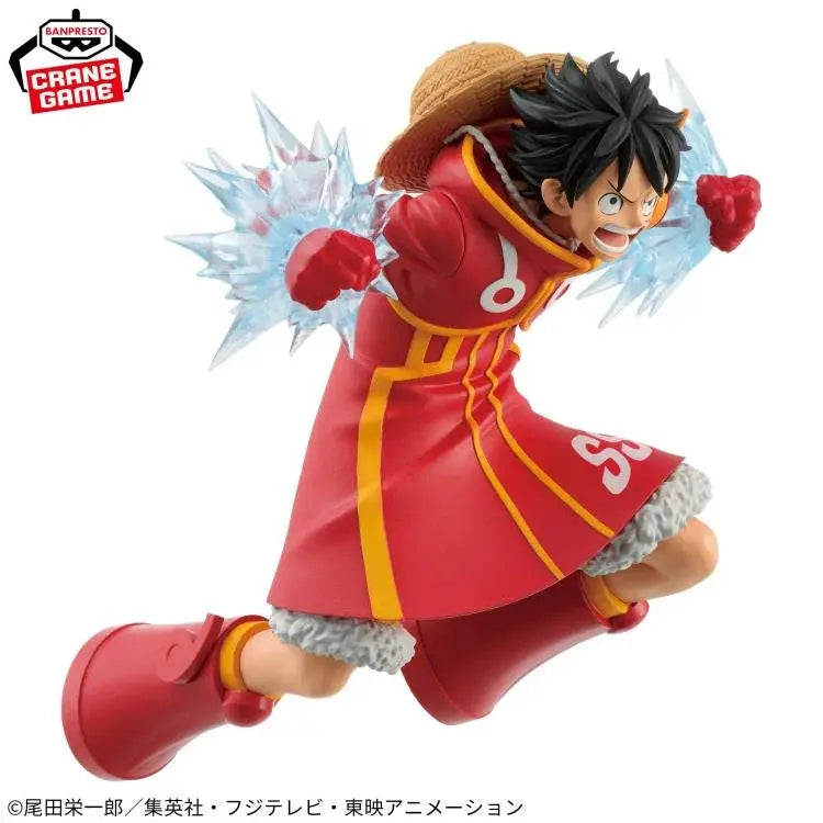 Banpresto One Piece Battle Record Collection Monkey D. Luffy Egghead Pom Pom Tina