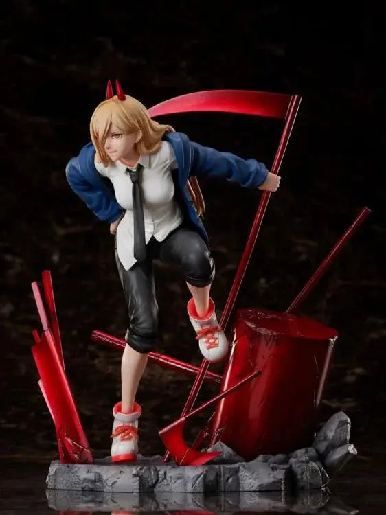 FuRyu Chainsaw Man F:Nex Power 1/7 Scale Pom Pom Tina