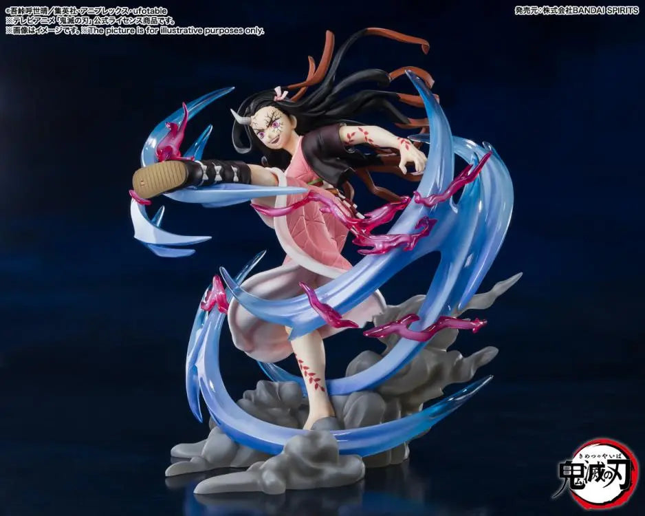 Bandai Spirit Demon Slayer Kimetsu no Yaiba FiguartsZERO Nezuko Kamado Pom Pom Tina