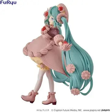 FuRyu Hatsune Miku Strawberry Chocolate Short SweetSweets Pom Pom Tina