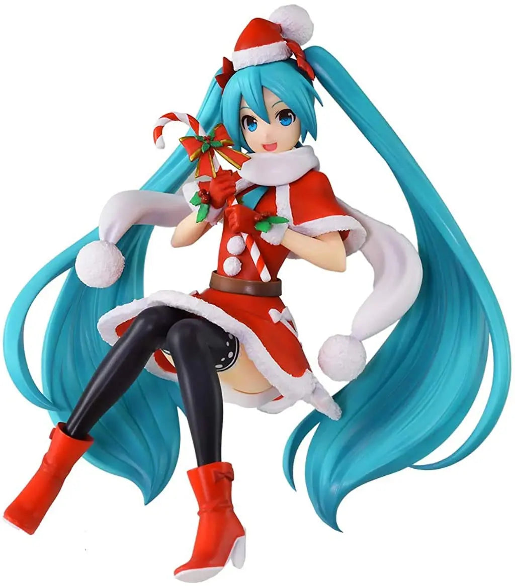 Sega Sega Hatsune Miku Super Premium Action Figure Christmas 2018 Pom Pom Tina