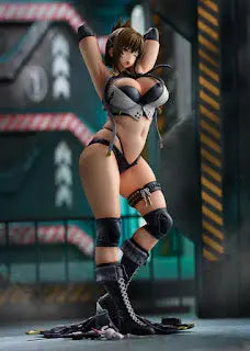 Amakuni Super Robot Wars V Chitose Kisaragi Statue Pom Pom Tina