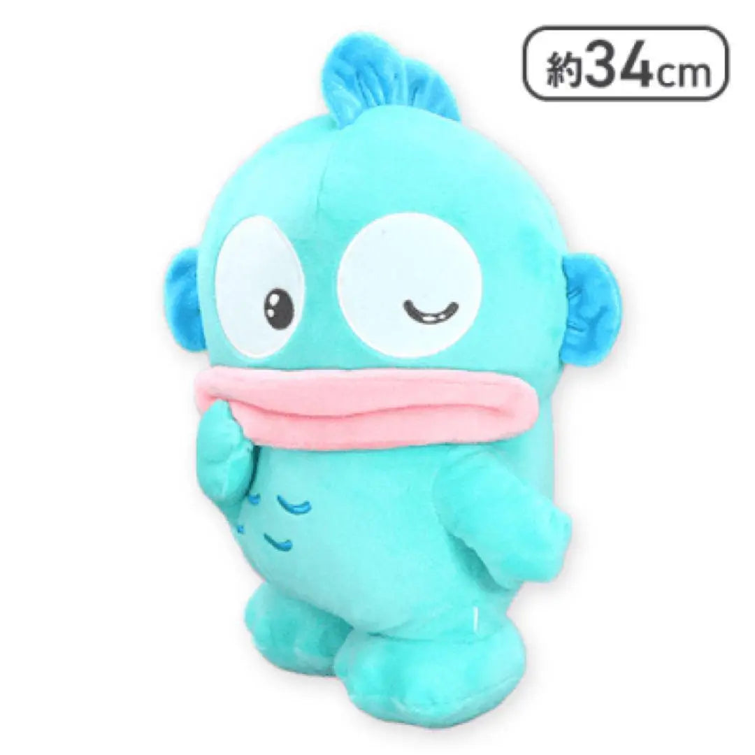 FuRyu Sanrio Hangyodon Plushie Pom Pom Tina
