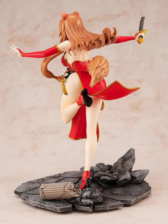Kadokawa The Rising of the Shield Hero KD Colle Raphtalia Red Dress Style Ver. 1/7 Scale Pom Pom Tina