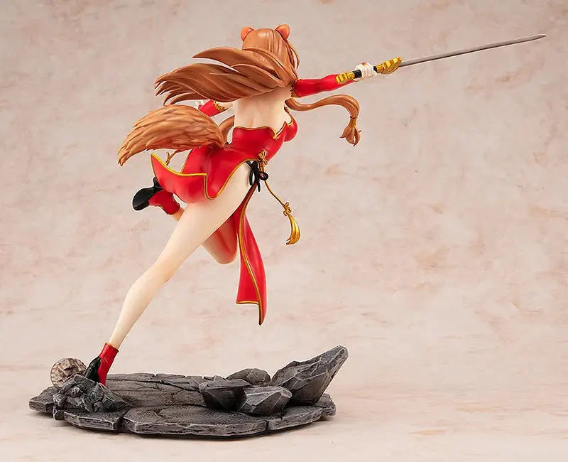 Kadokawa The Rising of the Shield Hero KD Colle Raphtalia Red Dress Style Ver. 1/7 Scale Pom Pom Tina