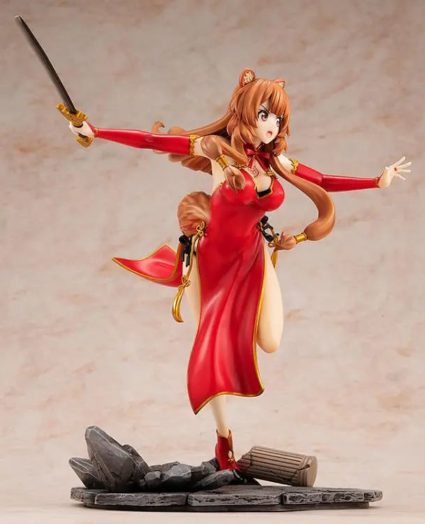 Kadokawa The Rising of the Shield Hero KD Colle Raphtalia Red Dress Style Ver. 1/7 Scale Pom Pom Tina