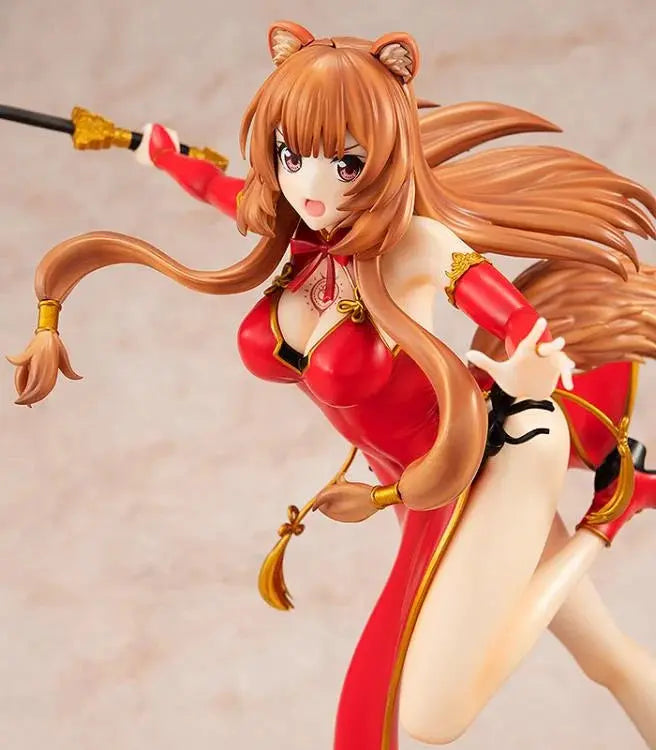 Kadokawa The Rising of the Shield Hero KD Colle Raphtalia Red Dress Style Ver. 1/7 Scale Pom Pom Tina