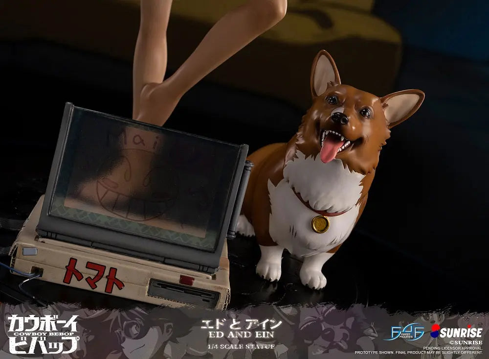 First 4 Figure Cowboy Bebop - Ed and Ein (Exclusive Edition) Pom Pom Tina
