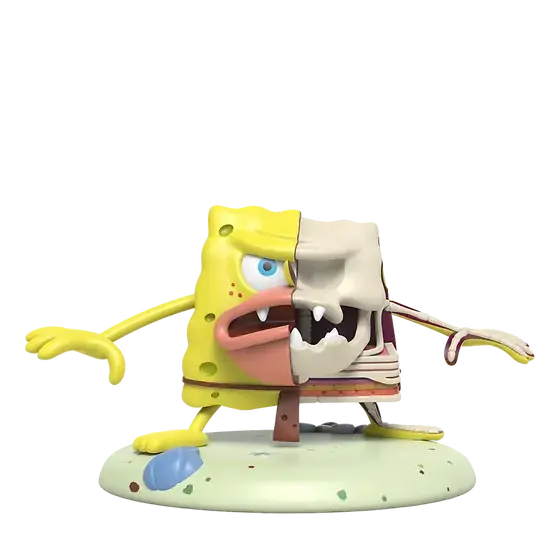 Freeny’s Hidden Dissectibles: Spongebob Squarepants Meme Edition Blindbox Pom Pom Tina