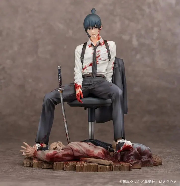 Myethos Chainsaw Man Aki Hayakawa 1/7 Scale Pom Pom Tina
