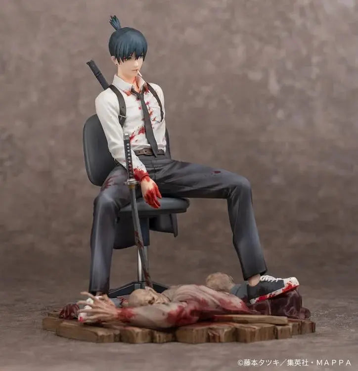 Myethos Chainsaw Man Aki Hayakawa 1/7 Scale Pom Pom Tina