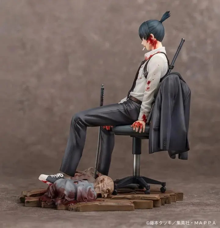 Myethos Chainsaw Man Aki Hayakawa 1/7 Scale Pom Pom Tina
