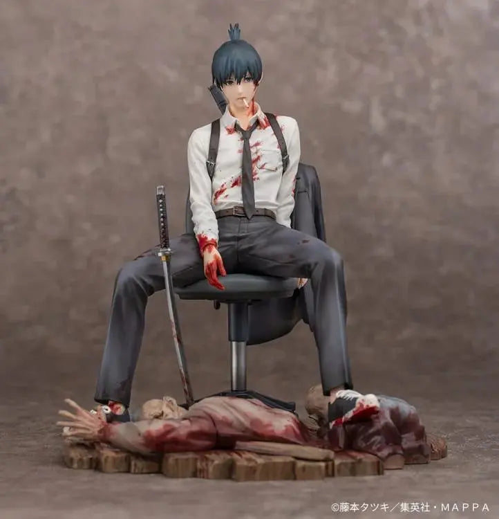 Myethos Chainsaw Man Aki Hayakawa 1/7 Scale Pom Pom Tina