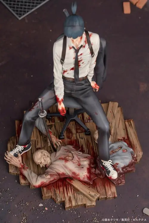 Myethos Chainsaw Man Aki Hayakawa 1/7 Scale Pom Pom Tina