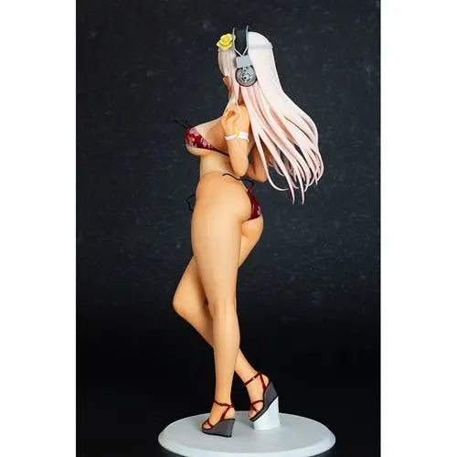 Orchid Seed Super Sonico Sun-Kissed Summer Vacation Version Statue Pom Pom Tina
