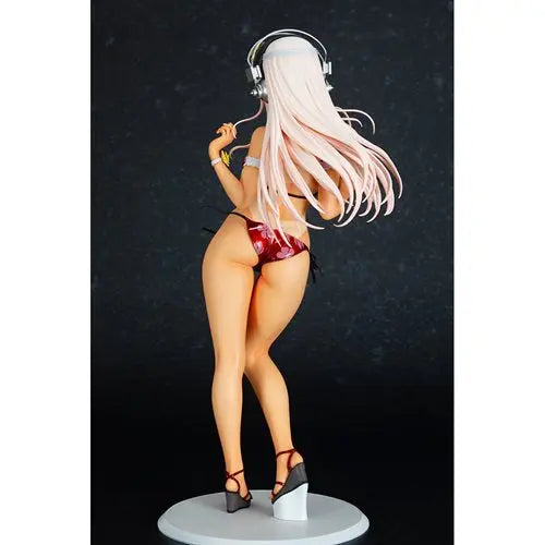 Orchid Seed Super Sonico Sun-Kissed Summer Vacation Version Statue Pom Pom Tina