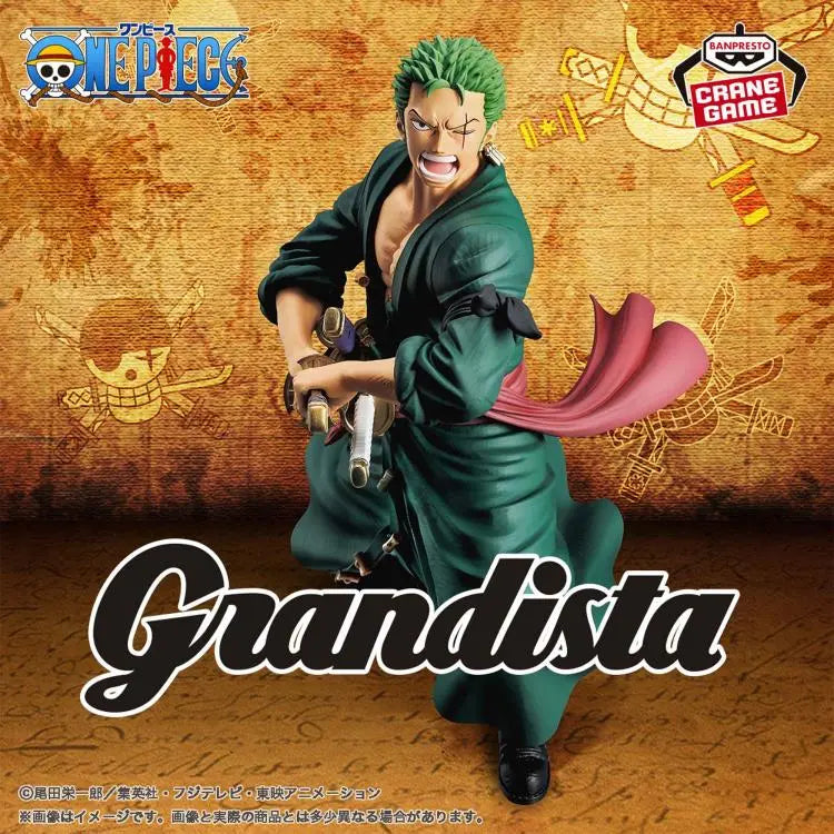 Banpresto One Piece Grandista Roronoa Zoro Pom Pom Tina
