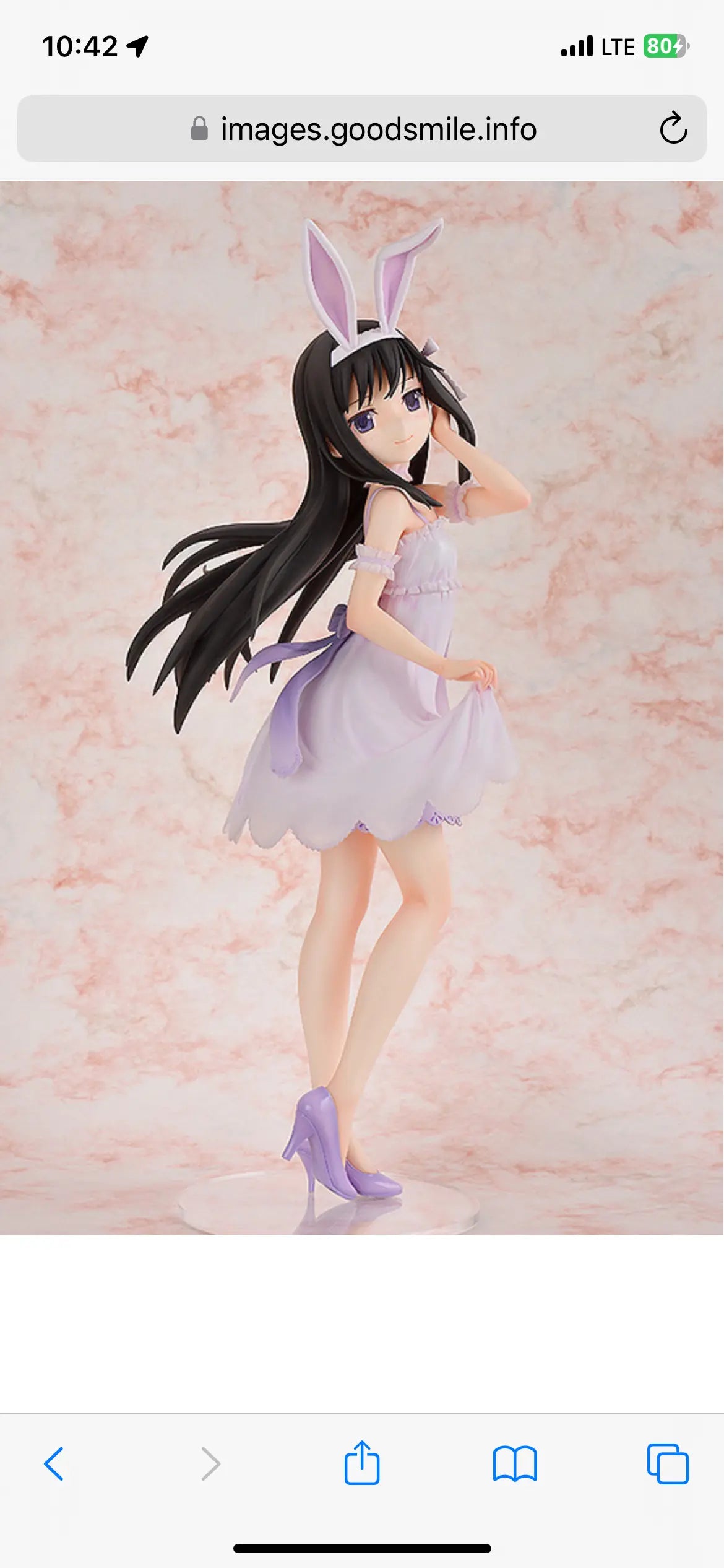 FREEing Homura Akemi Rabbit Ears Ver. Pom Pom Tina