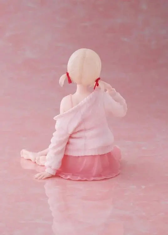 Taito Lycoris Recoil Desktop Cute Chisato Nishikigi Roomwear Ver. Pom Pom Tina