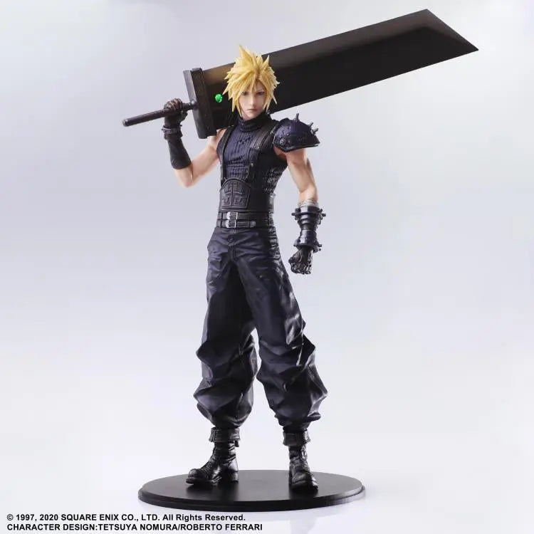 Square Enix Final Fantasy VII: Remake Static Arts Cloud Strife Pom Pom Tina
